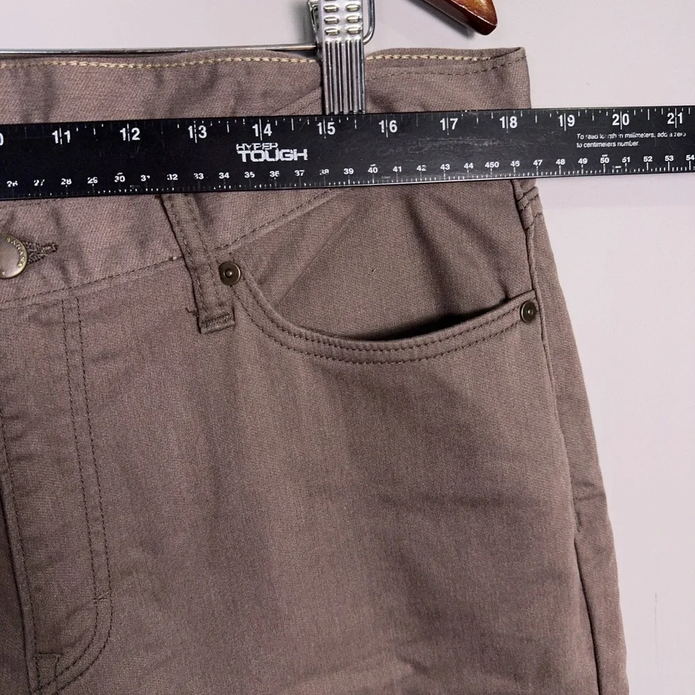 Banana Republic Travel Athletic Pants Mens Size 36x30 Cotton Brown Gorpcore